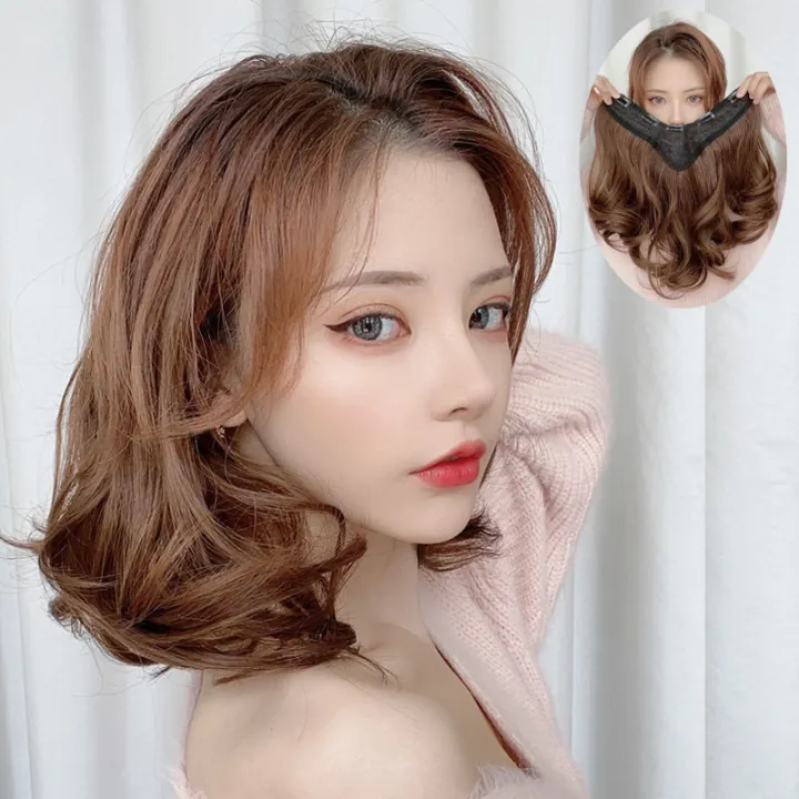 Fanov%20Hair%20Short%20Curly%20Women%20Clip%20In%20Hair%20Extensions%20High%20Tempreture%20U%20PART%20Synthetic%20Hair%20Piece%20for%20Woman%20and%20Girl%20-%20Image%204