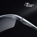 Cook shark 2021 new polarizing sunglasses men's driving glasses special trend color changing Sunglasses men's fishing glasses.