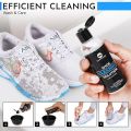 Multi-functional White Shoe Foam Cleaner, White Shoe Leather Fabrics Foam Cleaning Cream for sandals sneakers Dirt Cleaner.