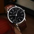 4PCS Set Fashion Mens Bracelet Watches Men Business Quartz Wrist Watch Male Spors Casual Leather Watch Reloj Hombre. 
