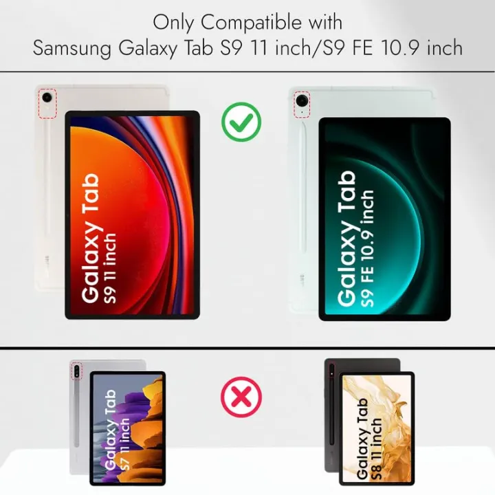 Robustrion%20Cover%20for%20Samsung%20Tab%20S9%2011%20inch/Tab%20S9%20FE%20Cover%20Case%2010.9%20inch,%20Flip%20Case%20Cover%20with%20%5BS%20Pen%20Holder%5D%20for%20Samsung%20Galaxy%20Tab%20S9%20Tablet/Tab%20S9%20FE%20Tablet%20Cover%20%5BAuto%20Sleep%20Wake%5D%20-%20Black/Blue%20-%20Image%206