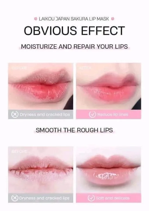 Laikou%20Japan%20Sakura%20Lip%20Mask%20For%20Moisturizing%20And%20Repair%20Lip%20Lip%20Line-8%20G%20-%20Image%202
