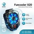 X20 Smartphone Cooling Fan – Adjustable Semi-Conductor Radiator for Gaming & Heavy Usage. 