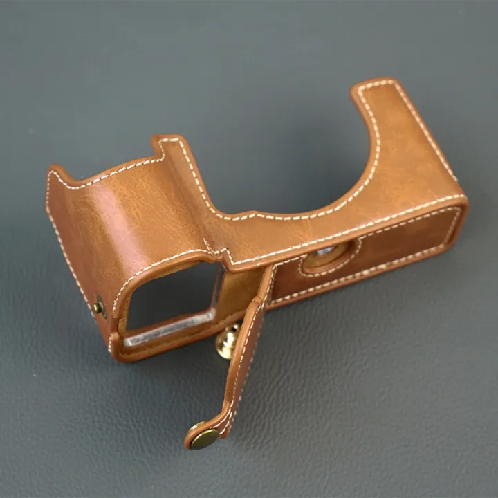 A7CII%20Camera%20Half%20Case%20PU%20Camera%20Base%20for%20Sony%20A7C2%20A7C%20Mark%20II%20Retro%20Protector%20Bag%20Buttom%20Opening%20Battery%20Changable%201/4%20Screw%20-%20Image%205