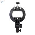 S Type Bracket Mount Studio Photography for Flash Light Snoot 15.5cmx4.5cmx26.5cm.