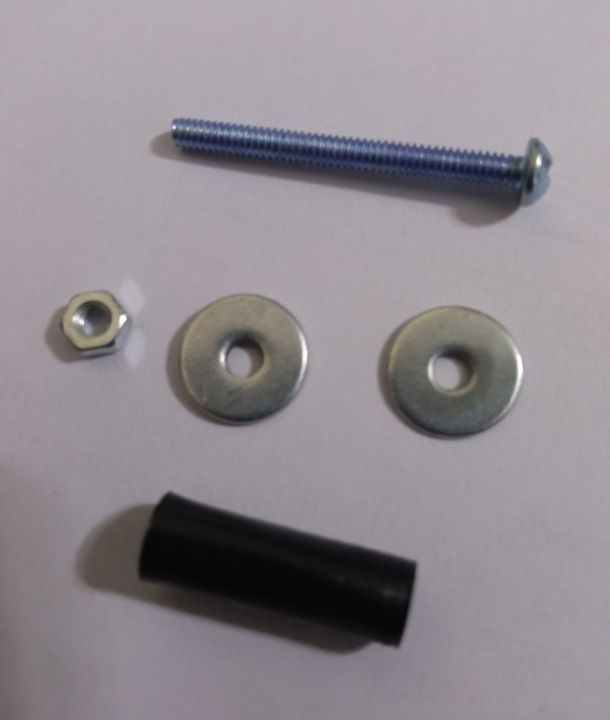 4Pcs-20mm%20Plastic%20Spacer%2020mm%20Round%20Metric%20Insulation%20Spacer%20Standoff%20Non-Threaded%20ABS%20Plastic%20Spacer%20With%20Metal%20Screw%20Nut%20&%20Washer%20Electronics%20Circuitry%20&%20Parts%20-%20Image%203