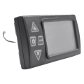 LCD Display Mountain Bike Scooter Speedometer 24V 36V 48V 60V S861 for Electric Bike BLDC Controller Control Panel(SM Plug). 