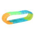 Flexible track with LED motor (220 components). 