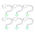 Kids Sensory Chew Necklace, Silicone 10PCS Relieves Teething Pain Kids Chewing Pendant Teeth Grinding  for Daily. 