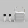 S882 Karaoke Machine With Dual Microphones Change Voice Functions Portable Speaker Subwoofer TF Card U Disk Player Party Meeting. 