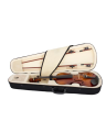 Cecilio CVN-300 Solid Wood Ebony Fitted Violin. 
