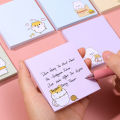 80 Sheet/book Cartoon Rabbit Bear Kawaii Animal Memo Pad Sticky Notes Memo Notebook Stationery School Supplies.