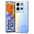 Infinix Note 30 Premium Silicone Case Crystal Clear Soft TPU Ultra-Thin Transparent Flexible Protective Mobile Phone Back Cover. 