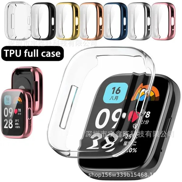 Watch%20caver%20For%20Redmi%20Watch3%20Active/%203%20Lite%20TPU%20Screen%20Protectors%20-%20Image%202