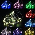3/10/20M USB LED String Lights Copper Silver Wire Garland Light Waterproof Fairy Lights For Christmas Wedding Party Decoration.