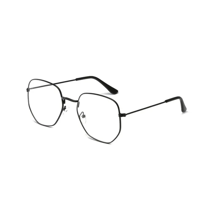 Zhou%20Yangqing's%20same%20flat%20mirror%20Internet%20celebrity%20glasses%20frame,%20female%20Korean%20version%20of%20the%20tide%20metal%20thin%20retro%20round%20face%20glasses%20frame%20-%20Image%204