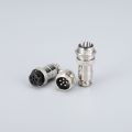 10 Set GX16 2 3 4 5 6 7 8 9 10 Pins Male Female Docking Aviator Aviation Plug Socket Circular Nut Connector Cable Connector.
