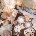 30pcs Vintage Lace Butterfly Frame Material Paper Scrapbooking Decor Collage Junk Journal DIY Diary Plant Craft Paper. 