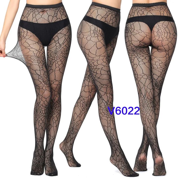 Hot%20Women%20Gothic%20Fishnet%20Tights%20Stars%20Rose%20Hollow%20Pattern%20Mesh%20Net%20Stockings%20Black%20Bottom%20Pantyhose%20Female%20Lingerie%20-%20Image%206