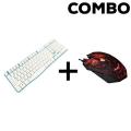 Combo of Rapoo NK2500 USB Gaming Keyboard and USB Optical Mouse. 