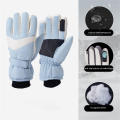Outdoor Winter Gloves Windproof Plus Velvet Men Ski Gloves Thickened Electric Bike Riding Touch Screen Gloves for Winter Sports. 