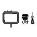 【Lejia】Action Camera Stable Housing Mount Base Firm Camera Shell Full Body Protective Frame for Gopro 8.