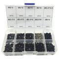500Pcs M2 M2.5 M3 KM Screw Flat Head Phillips Screws Notebook Screws Kit For Computer Small Screw. 