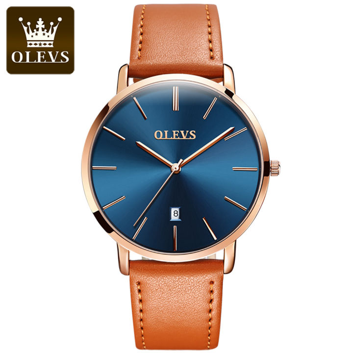 OLEVS%205869%20Fashion%20Casual%20Men's%20Watches%20Waterproof%20Sports%20Leather%20Quartz%20Watches%20For%20Men%20-%20Image%202