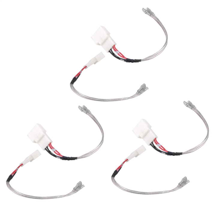 OUMERY 6Pcs Car Tweeter Dash Front Speaker Wire Harness Cable Adapter Fit for 2016 2017 2018 2019