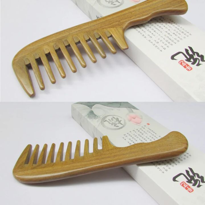 Lightweight%20Gift%20Portable%20Massage%20Easy%20Clean%20Hair%20Detangler%20Daily%20Bedroom%20Anti%20Static%20Bathroom%20Wide%20Tooth%20Handmade%20Wooden%20Comb%20-%20Image%205
