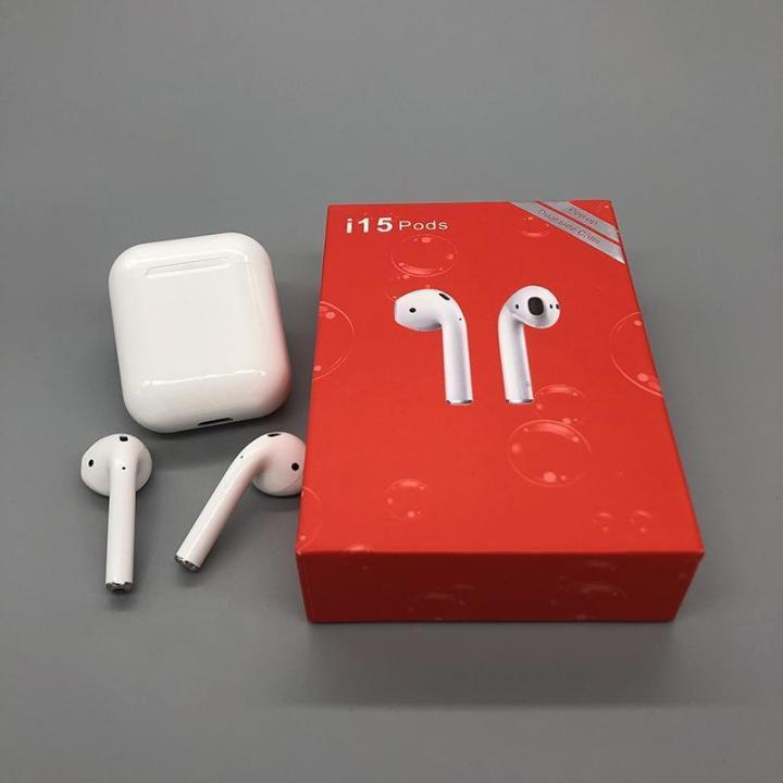 i15%20Pods%20TWS%20wireless%20headphones%20mini%20AirPods%20Bluetooth%205.0%20Earphones%20Earbuds%20Charging%20box%20-White%20-%20Image%204