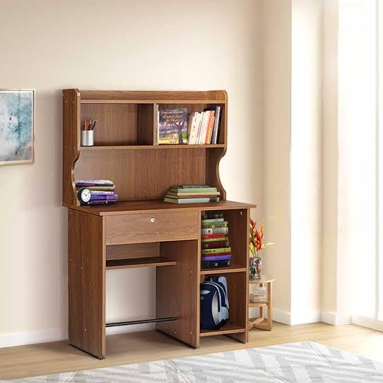 Luxieur Engineered Wood Laminated Board Study Table with Multi-Purpose ...