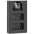 EN-EL25 Battery Charger Double Slot EN-EL25 Charger for Nikon EN-EL25 ENEL25 EN-EL25a Battery, MH-32 Charger Z30 Z50 Zfc Camera. 
