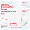 MERCUSYS MR20 AC750 Dual-Band Wi-Fi 5 Router.