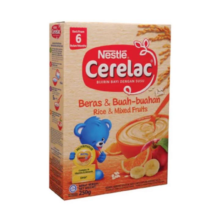 Cerelac Rice & Mixed Fruits 250g Malaysia