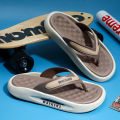 Walking on Shit Touching Word Slippers Baby Boy and Girl Summer Thick Bottom for Outdoors Non-Slip Beach Casual High-End Flip-Flops Men. 