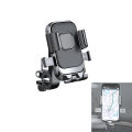 360° Rotatable Phone Holder for Motorcycle and ATV Scooter, Compatible with iPhone, Samsung 4" - 6.9", (Handlebar Version). 