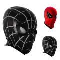 GC Spider man Mask Blink Eyes Movable Breathable Headgear Halloween Cosplay Costume Mask For Halloween Party Gifts. 