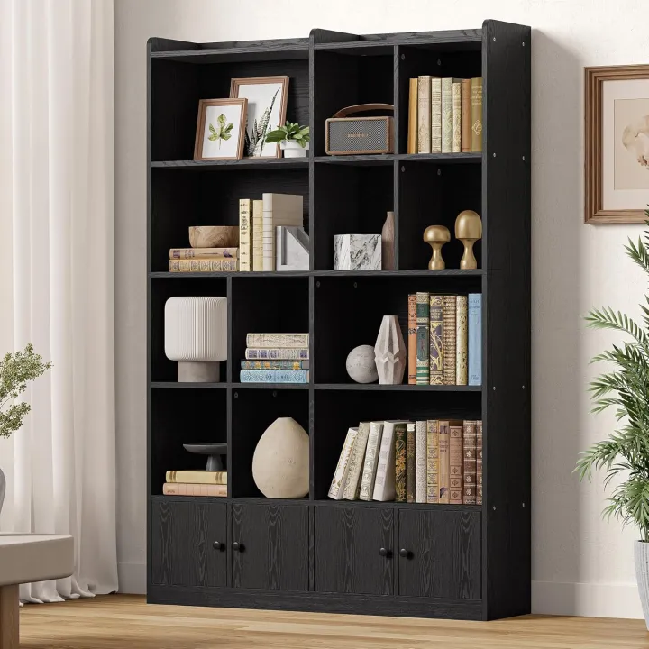 IRONCK%20Bookshelves%20and%20Bookcase,%206%20Tiers%20Large%20Bookshelf%20with%204%20Doors,%20Floor%20Standing%20Tall%20Display%20Storage%20Shelves%20for%20Home%20Office,%20Living%20Room,%20Bedroom,%2072/48%20-%20Image%206