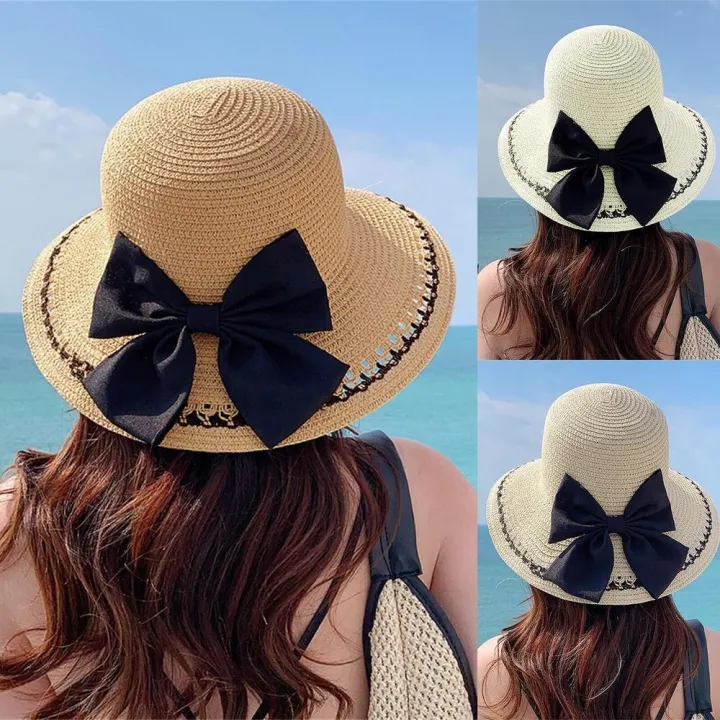 Lightweight%20Beach%20Cap%20Quick-Dry%20Breathable%20Sunshade%20Hat%20Summer%20Cap%20for%20Vacation%20Beachwear%20Sun%20Protection%20Leisure%20Activities%20Female%20Users%20-%20Image%204