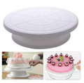 Cake decorating turntable. 