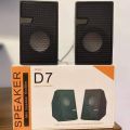 D7 Multimedia Sound Box 3D Speaker System Mini USB 2.0 Computer & Mobile Speaker. 