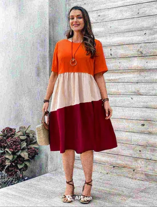 Triple-Layer%20Midi%20Dress%20%E2%80%93%20Soft%20Cotton,%20Bold%20Color%20Design%20-%20Image%204
