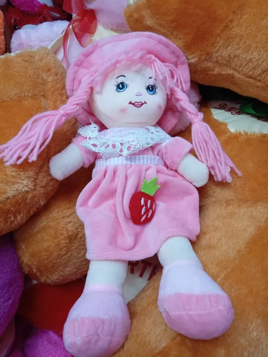 Cute%20Looking%20Smiling%20Doll%20Stuffed%20Soft%20Plush%20Doll%20Love%20Girl%20For%20Kids%20Baby%20With%20Cap%20-%20Toy%20-%20Image%204
