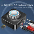 Bluetooth 5.0 Audio Receiver 3D Stereo Music Wireless Adapter TF Card R/L RCA 3.5mm AUX Jack For Car kit Wired Speaker/Headphone. 