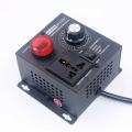 Ac220V 4000W Scr Electronic Voltage Regulator Temperature Motor Fan Speed Controller Dimmer Electric Tool Adjustable,Eu Plug.