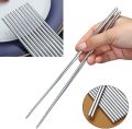 Stainless Steel Chopstick 2 Pcs (japanese/ chinese/ Korean). 