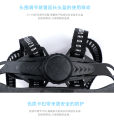 ly takeaway bicycle helmet with goggles integrated cycling helmet for men and women mountain road bike.