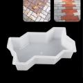 DIY Path Maker Concrete Molds Garden Pavement Mold Road Path Paving Brick Mould Sunlight Mall. 
