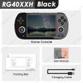 ANBERNIC RG40XX H Handheld Game Console 4'' Screen Linux System Joystick RGB Lighting Effect RG40XXH Video Player Trimui Console.